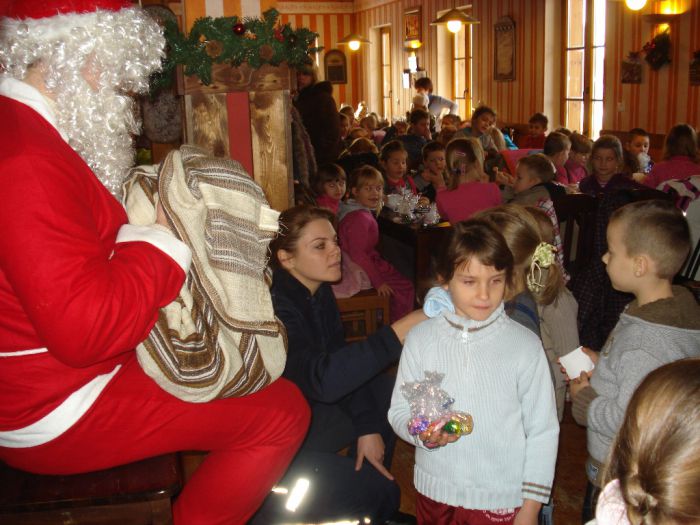 Mikołaj obdarował każde dziecko prezentem
